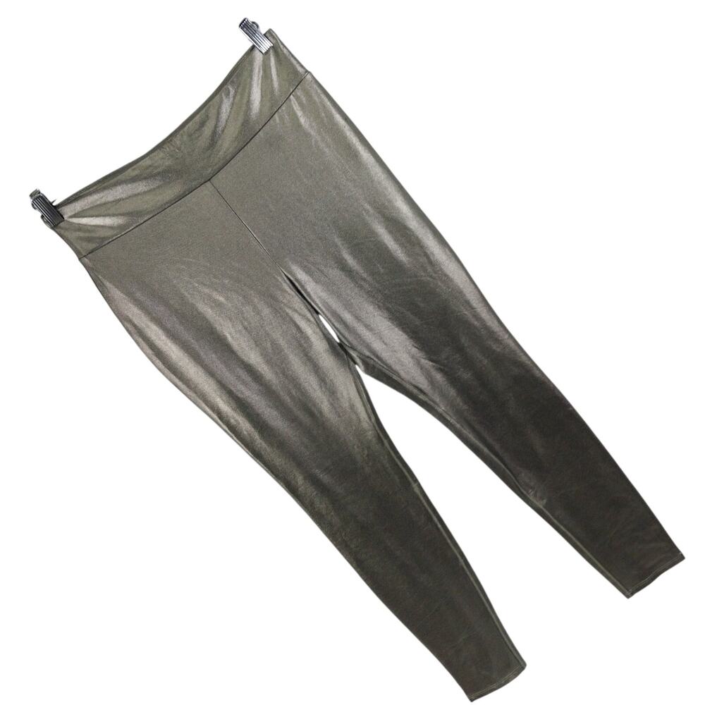 MOSSIMO! PLATINUM GOLD ULTRA STRETCH, WIDE WAISTBAND, HIGH WAIST LEGGINGS! SZ L
